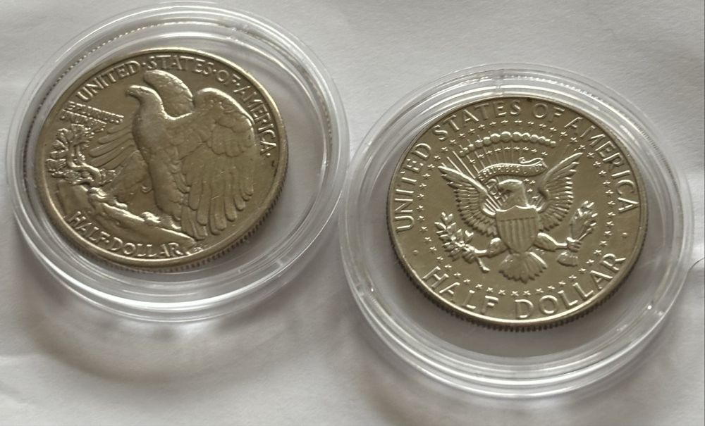 Half Dollar сребърни монети
