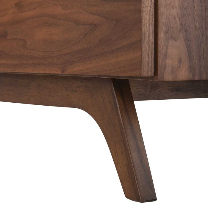 TV шкаф HM9747 , MDF и естествен фурнир, 167x28-40x80Hcm.