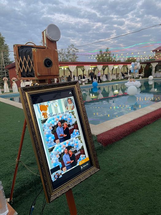 Oglinda foto fotoboth platforma 360 selfie gheata carbonica