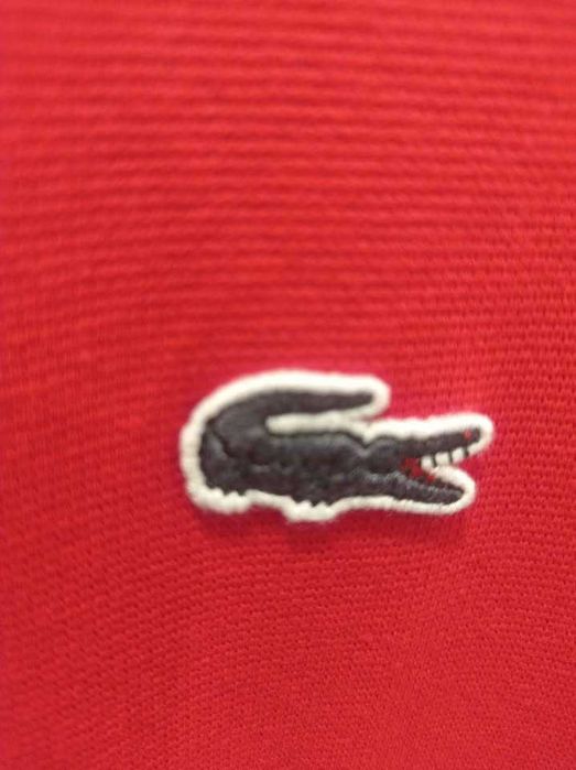 Lacoste póló piros