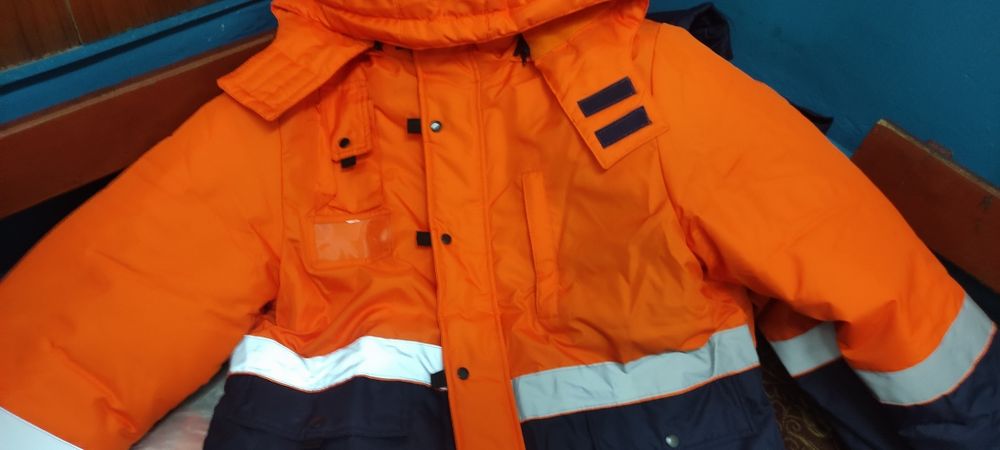 Спецодежда зимняя рабочая очень тёплая комбинезон