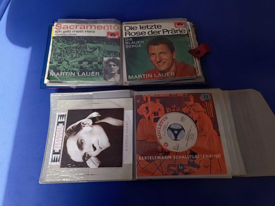 Колекция немски малки грамофонни плочи