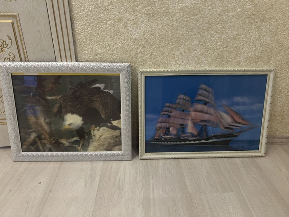Продам б/у картины настенные