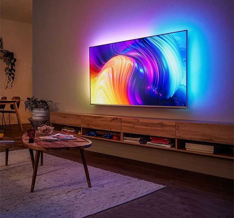 Амбиентно осветление за ТЕЛЕВИЗОР, синхронизираща се LED лента с ЕКРАН