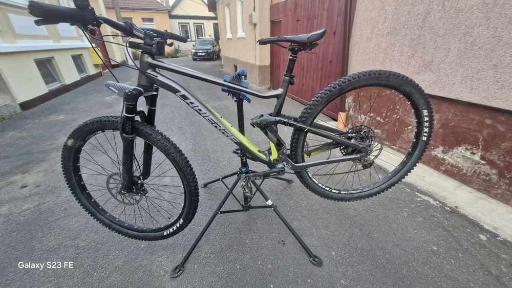 MTB full-suspension, cu roată de /29", transmisie 1x și tija de șa