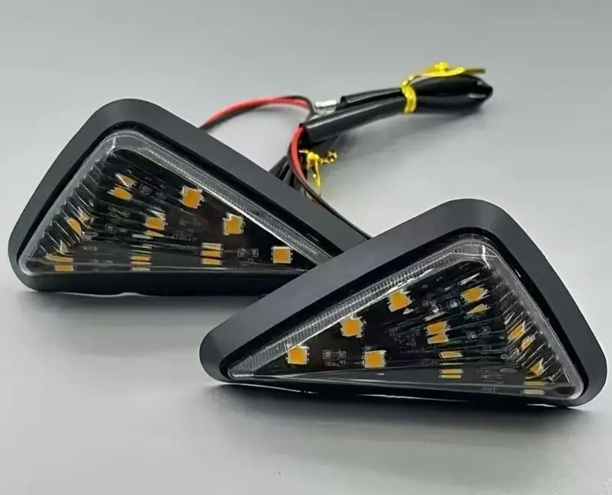 Лед мигачи за мотор,атв,утв триъгълни