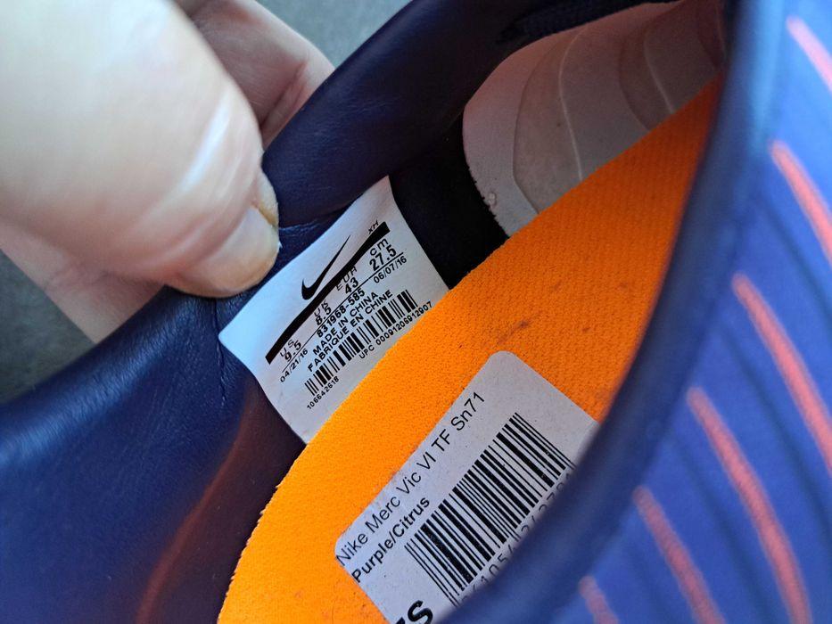мъжки стоножки,футболни кецове,спортни обувки,Nike Mercurial,найк,44,Нови!