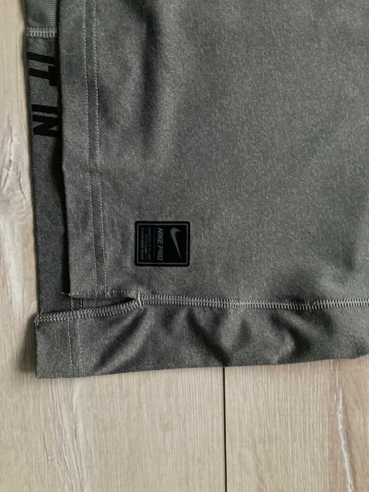 Найк Nike Pro Compression Dri Fit мъжка сива тениска размер L