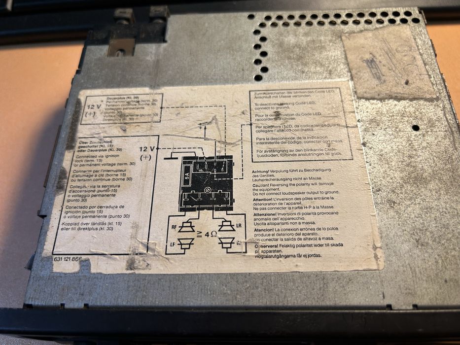 Радио касетофон за кола Blaupunkt  Essen  CR 31