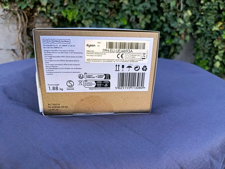 DYSON Airstrait, 140 grade, roz - Aparat de indreptat parul