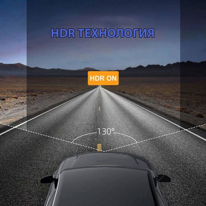 Видеорегистратор Full HD 1080P с 3 камери