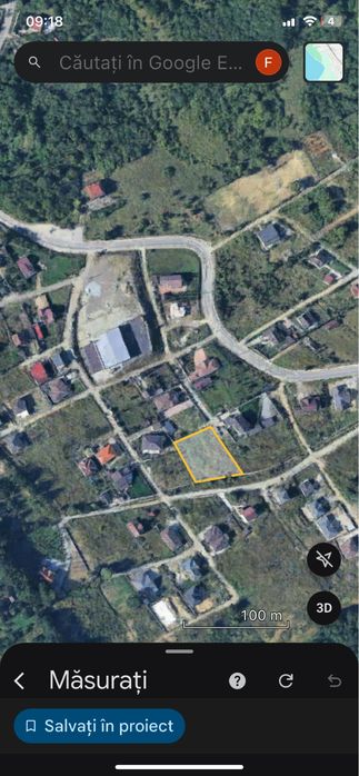 Teren Dealul Jelnei, Jelna-Bistrita