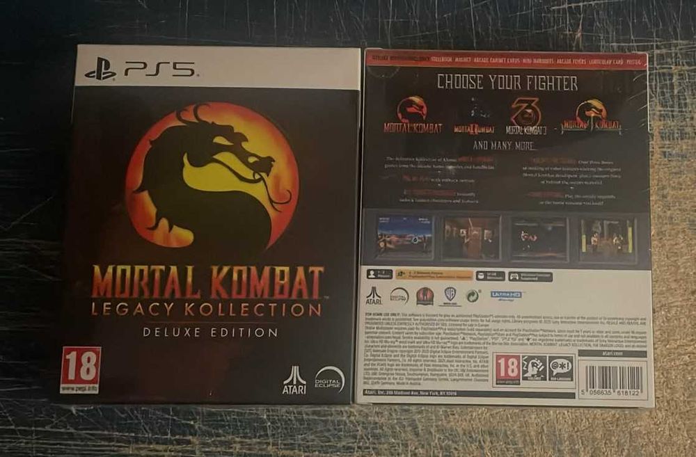 Joc Mortal Kombat Legacy Kollection Deluxe Edition PS5, sigilate