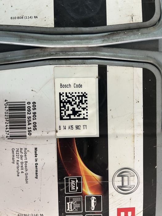 Baterie bosch 105Ah 950A S5 A 15