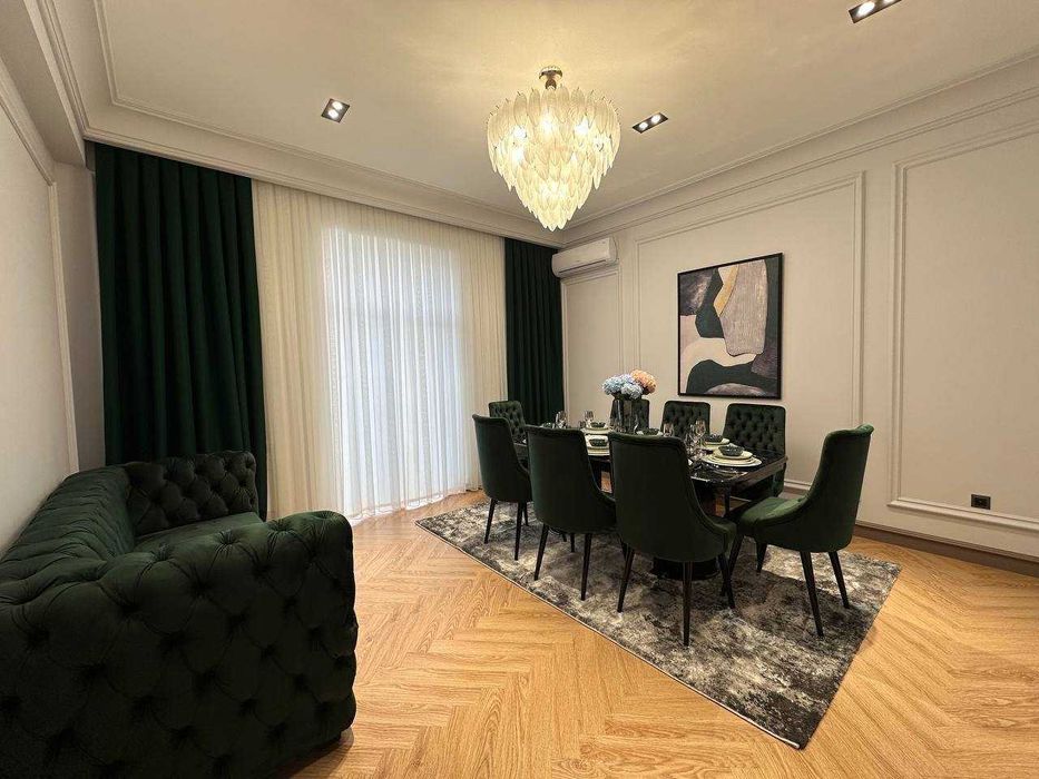 ЖК Мирзо Улугбек НРГ! новая 3-х комнатная квартира в стиле неоклассика