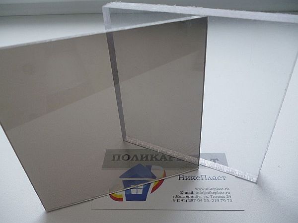 Монолитный Поликарбонат на выбор