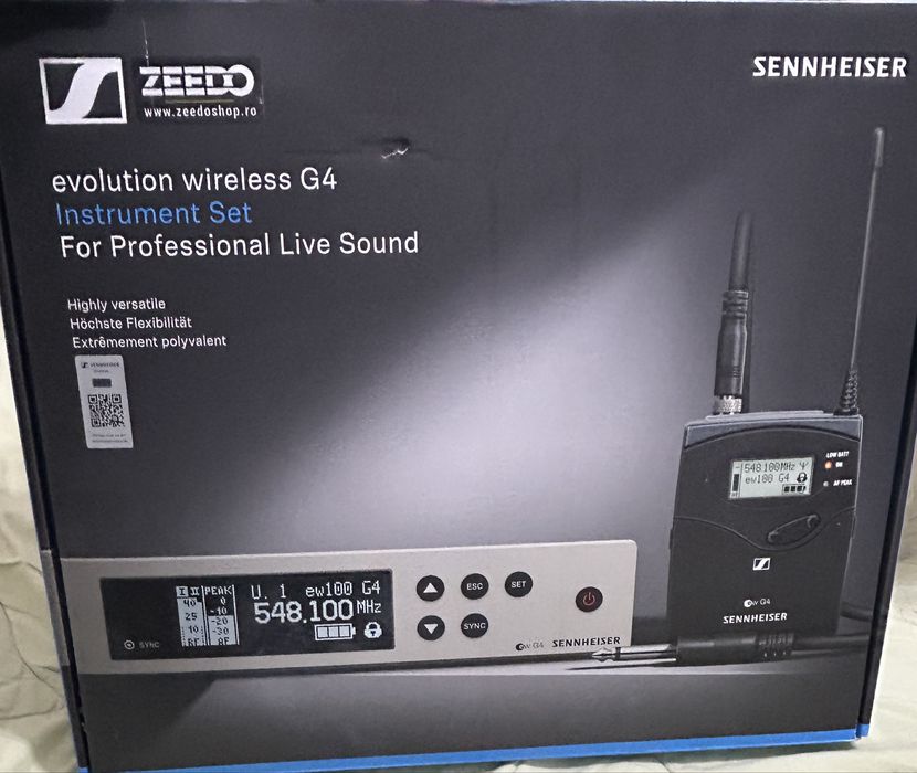Receiver Sennheiser g4 EW100