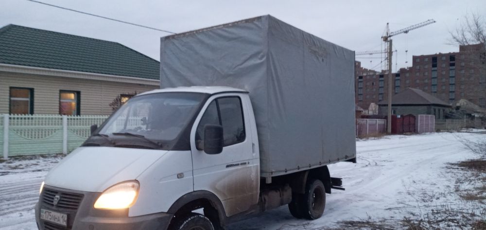 Грузоперевозки не дорого на газеле до2тонн