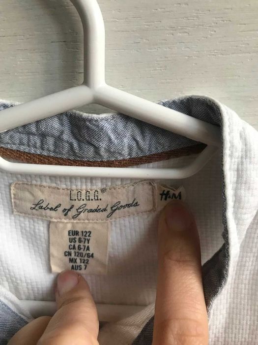 Детски ризи за момче от 104 до 122 см. OKAIDI, H&M, WAIKIKI