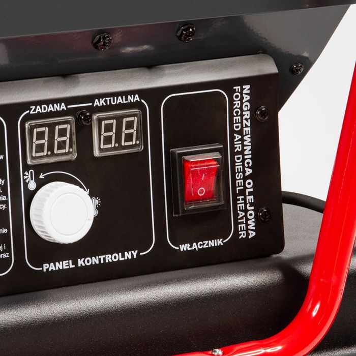 Дизелов калориферMAR-POL,40kW,720 м³/час,19литра,LCDдисплей,термостат