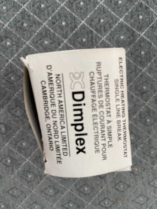 Термостат Dimplex Терморегулятор для теплого пола