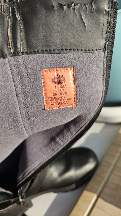 Оригиналнк ботуши на Harley Davidson