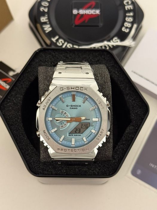 Ceas Casio G-Shock GM-2110D-2AER Tiffany Blue