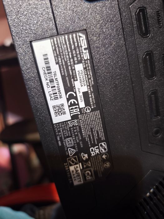 Monitor Gaming ASUS TUF 23.8” | 180Hz | IPS | CA NOU