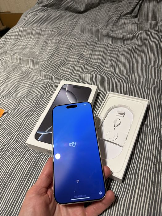 Iphone 16 pro max silver white 256gb