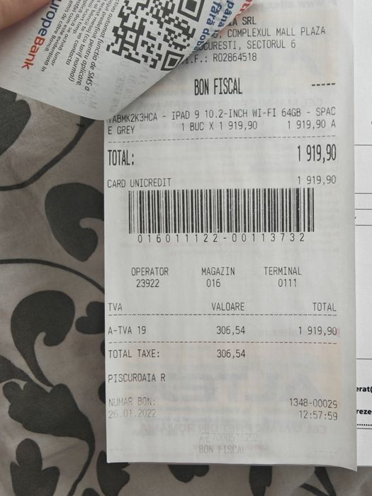 Ipad 9th gen, 64 GB + accesorii