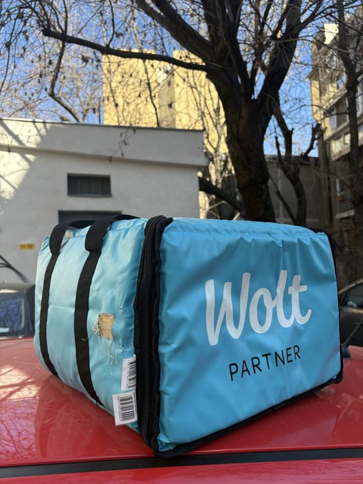 Geanta termica livrari delivery Glovo/Wolt