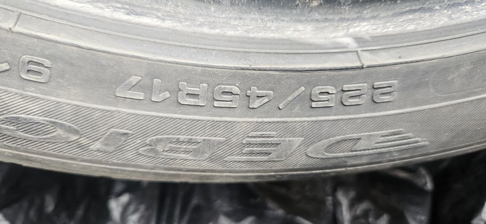 225/45/17 debica frigo hp2 два броя гуми дот 1522