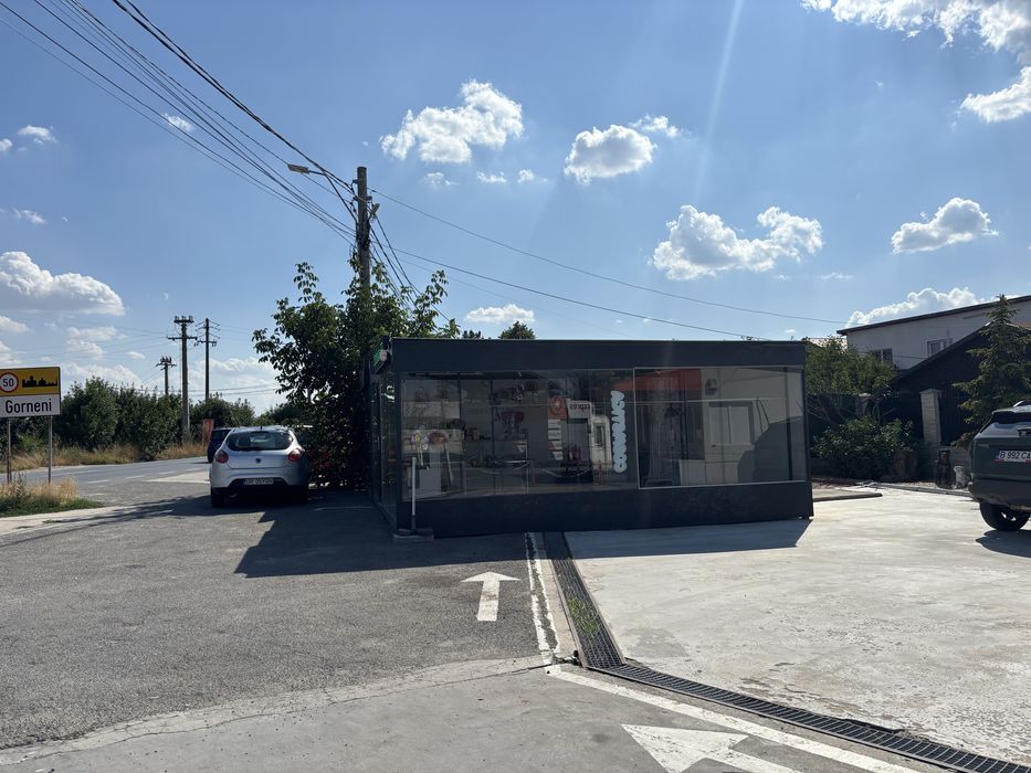 Spatiu comercial / container 30 mp de inchiriat în statie Rompetrol