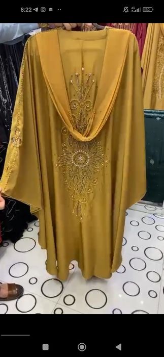 Abaya yangi koyle Dubayniki toshlari svorovskiy