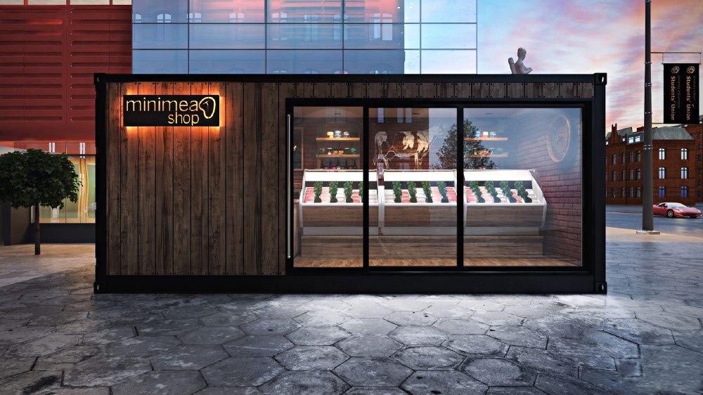 Kontener pod ofis, magazin, kafe, контейнер шоурум, фастфуд, киоск,дом