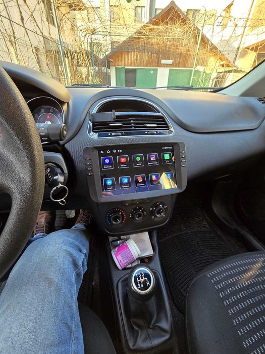 Navigatie Android Fiat Punto Linea WiFi Internet Waze YouTube