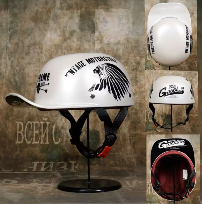 Casca braincap stil sapca moto scuter atv