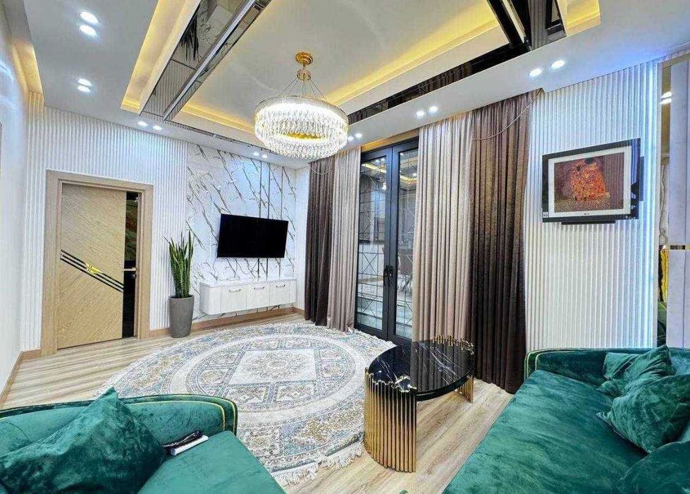 Сдается шикарная квартира с террасой ! Жк Янги Дархан !