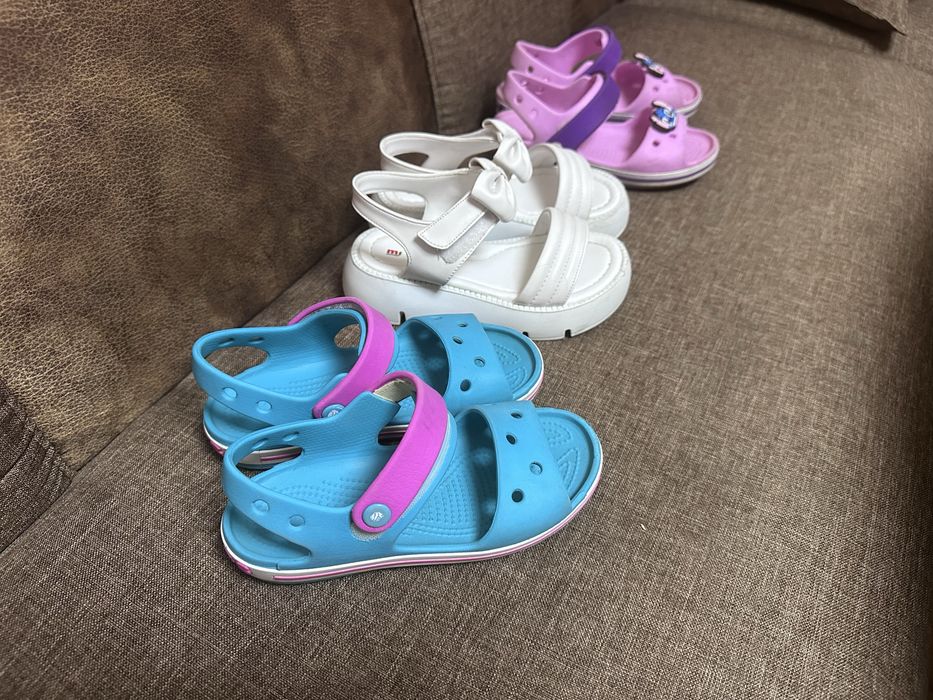 Рокля Next 5 г.  Сандали Crocs N 29