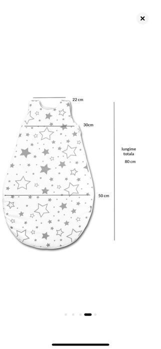 Sac de dormit 0 - 18 luni
