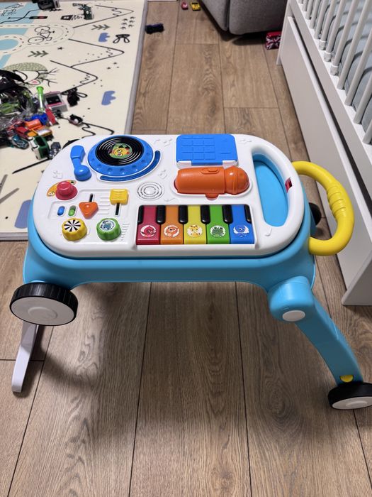 Проходилка Baby Einstein - Активна бебешка проходилка 4в1 MUSICAL MIX ‘N ROLL