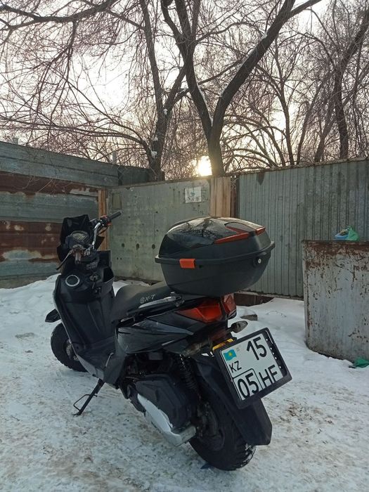 Мопед самурай на учете