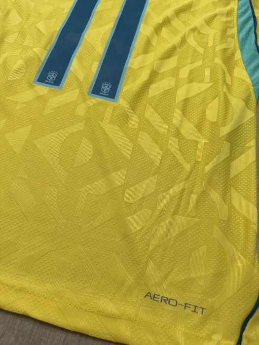 Tricou de fotbal nike Raphinha 11 Brasil Brazilia nationala marime M nou world cup 2026