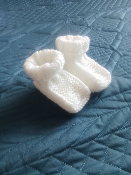 Теплые пинетки для маленьких