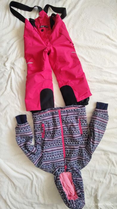 Зимно яке и гащеризон  за момиче crivit