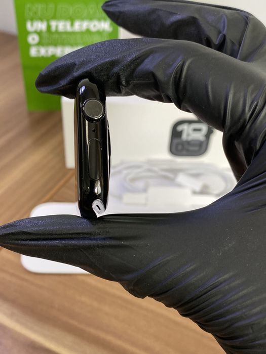 Apple Watch Seria 10 46 mm, GPS, Black, Ca nou, Cod produs: K7YK