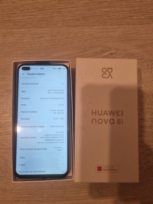 Smartphone Huawei Nova 8i