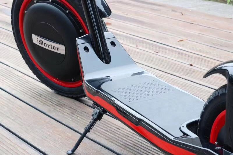 Trotineta electrica pliabila 16 inch iVELO C1 black&red