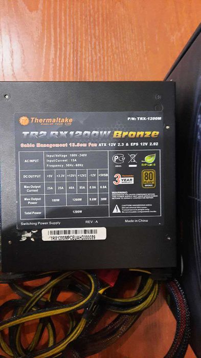 Блок Питания Thermaltake TR2 RX 1200W Bronze