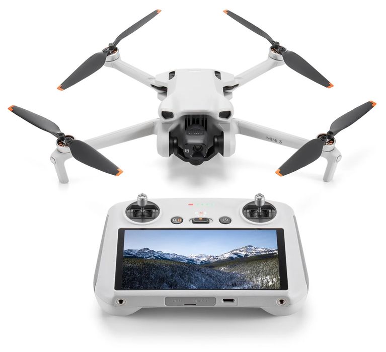 Продаю срочно Дрон dJi mini 3 + dji rs + fly more combo белый